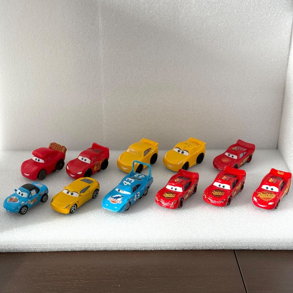 Disney Pixar Cars Die Cast & Plastic Vehicles Dinoco Lightening McQueen Cruz Lot