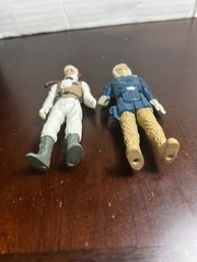 VINTAGE KENNER STAR WARS ESB 1980 HONG KONG LUKE & HAN HOTH LOT 100% COMPLETE
