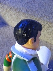 70’s Kamen Rider Japan Soft Vinyl Bandai Popy 11″ Figure w/Mask Belt Scarf VG