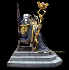 Acme Studio Overlord Ainz Ooal Gown & albedo 1/4 Scale Painted Figure Statue