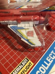 Transformers G1 Aerial Bots Fireflight Original Opened Card W/ Weapon