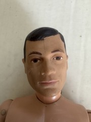 Early 1960’s G I Joe Circle R Pat Pend Action Soldier with a soft head