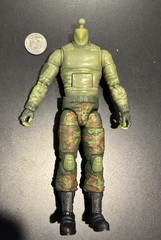 G.I. Joe Classified SPECIAL FORCES 6” Scale SOLDIER BODY & HANDS 1/12 KITBASH