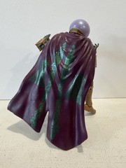 Mysterio Action Figure, Green/Gold Armor, w/ Purple Cape, Plastic Material