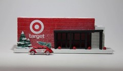NEW 2025 Target Light Up Mini Christmas Diorama + Volkswagen