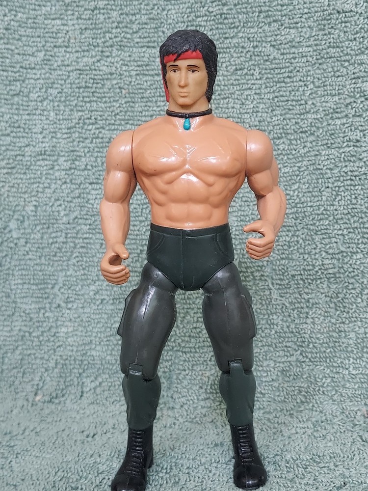 Vintage 1985 Coleco Force of Freedom Rambo Figure – Ships Free!