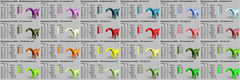 Ark Survival Ascended PVE Brontosaurus Lvl 1 Female 137 Solid Colors