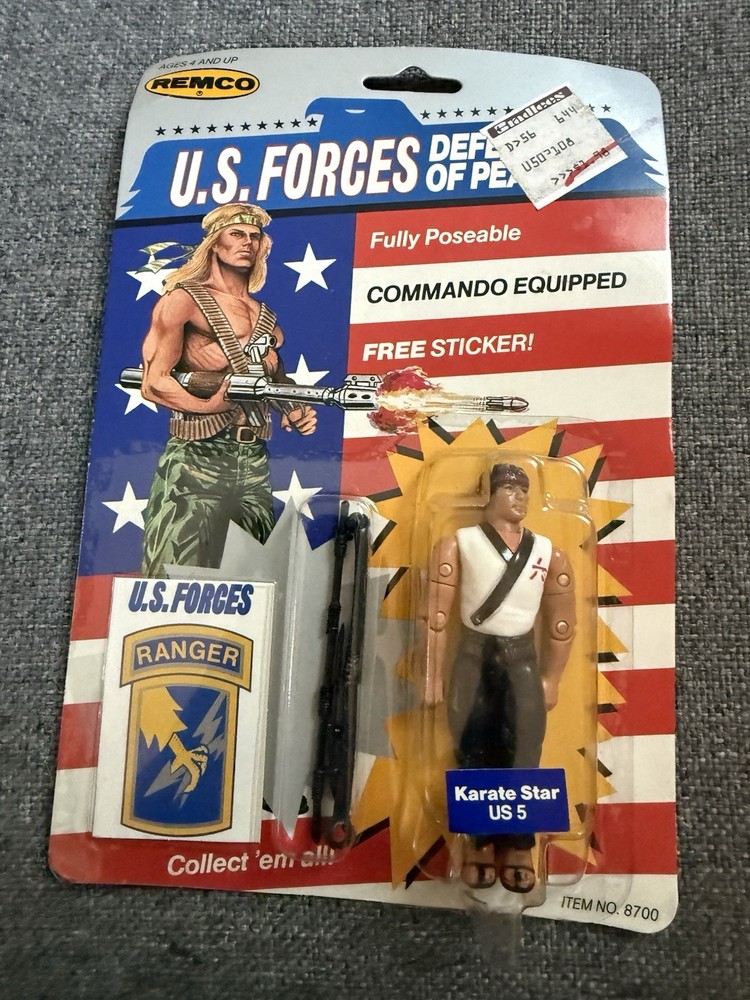 Vintage Remco Action Figure US Forces Defenders of Peace Karate Star US 5