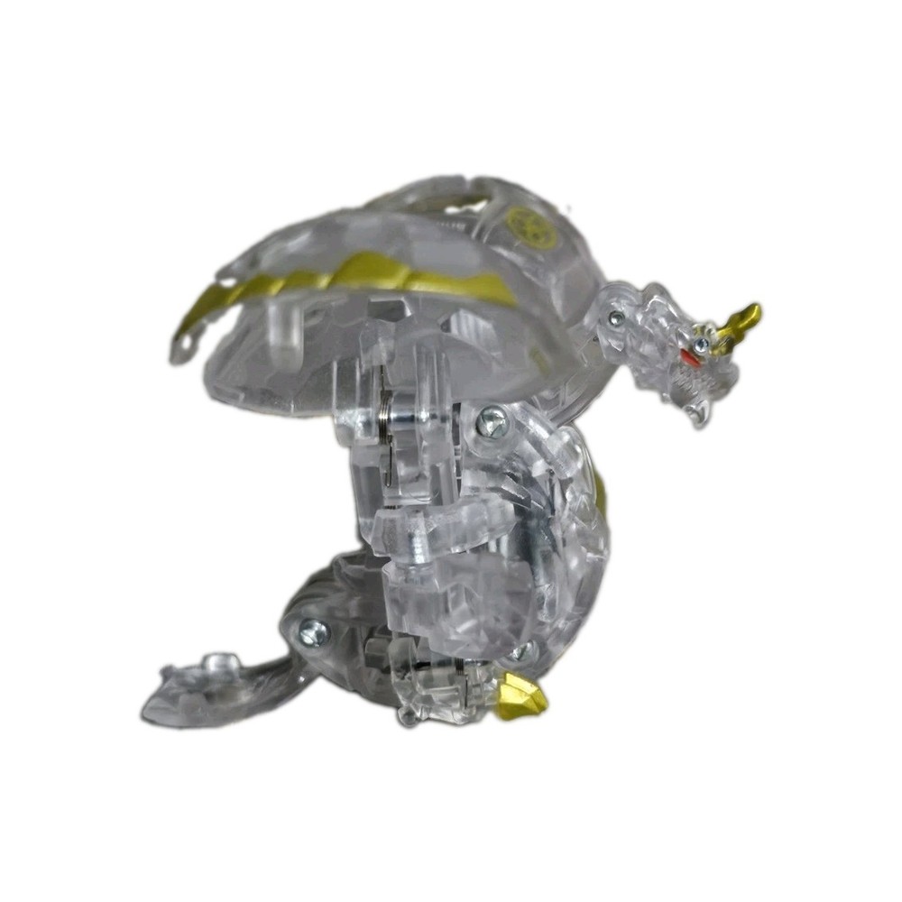 Bakugan Haos Lumagrowl Translucent Clear Gold B 1000 G-Power 20505FWS Toy Figure