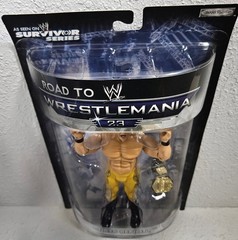 WWE Chris Benoit Road To Wrestlemania 23 Figure Jakks Pacific MINT Package Belt