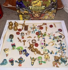 Treasure X Moose Toys Large Lot – Figures Dragons Weapons Accessories Parts