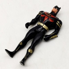 1993 VTG DC Comics Batman Black Gold Red Action Figure Kenner Bruce Wayne