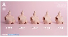 Worldbox 1:6 Big Bust Breast Replacement Cover Model For 12” Female Figure Body
