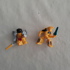 Transformers Tiny Titans MiniFigure Robots in Disguise 2.25″ Hasbro lot of 2