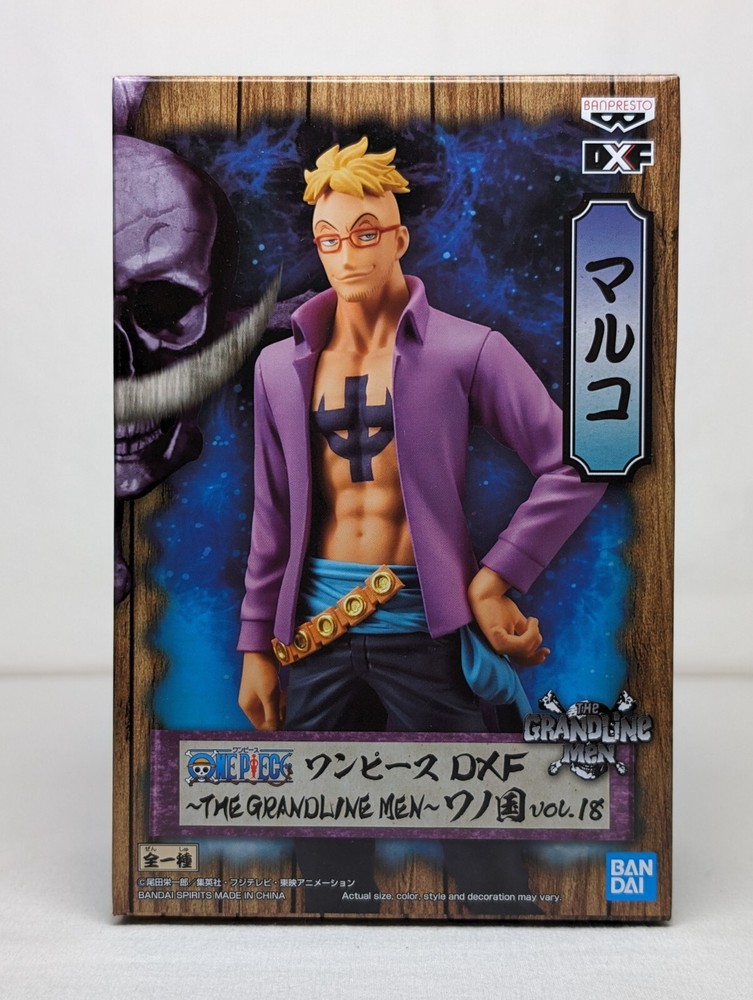 One Piece Banpresto DXF The Grandline Men Wanokuni V18 Marco Figure NEW