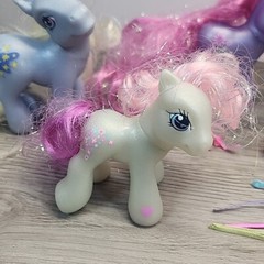 MLP LOT G3 Daisyjo, Baby Flower Flash, Long Hair Petal Blossom + Extras!