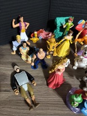 Lot of 45 Disney + Figurines Cake Toppers & Toy Figures Princess & More!
