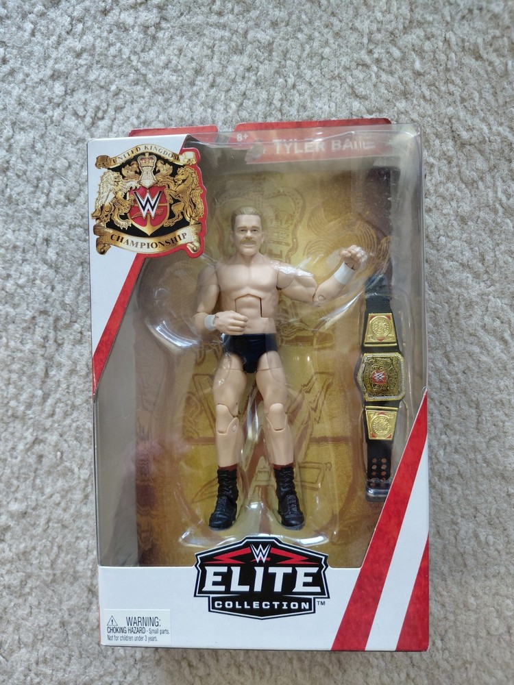 WWE Elite Ringside Collectibles Exclusive Tyler Bate NXT UK Championship NEW