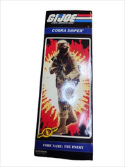 Sideshow G.I. Joe Cobra Sniper Code Name The Enemy A Real American Hero Figure