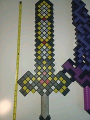 Terraria Excalibur & Night’s Knight’s Edge 24″ Plastic Sword 2015 Rare,