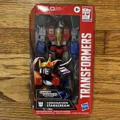 Hasbro Transformers: The Movie R.E.D. Coronation Starscream 6″ Action Walmart Ex