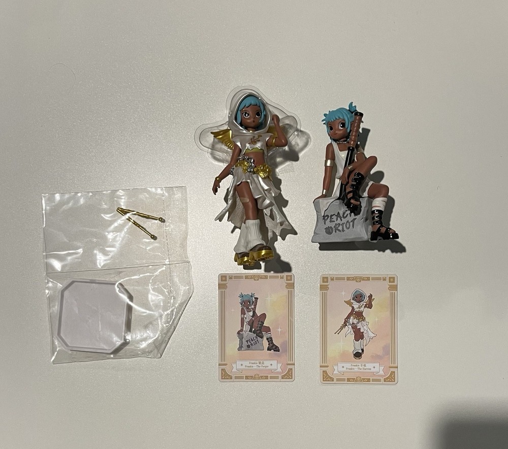 Pop Mart Peach Riot Frankie The Harvest And The Forger Power Chords Series Lot