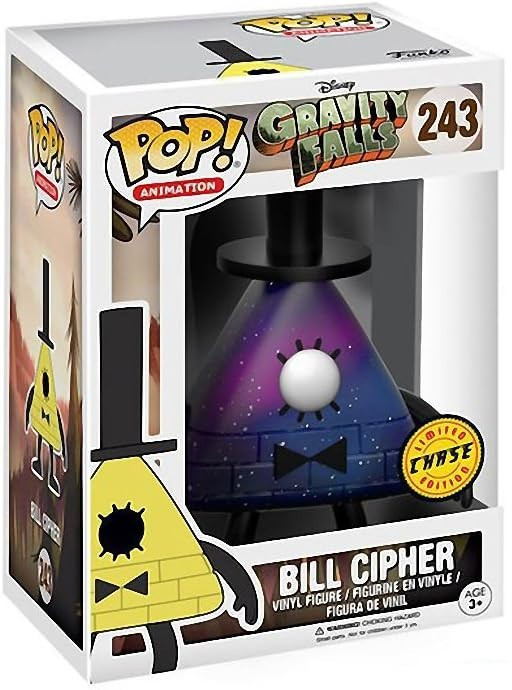 Funko Pop CHASE Disney’s Gravity Falls – Cosmic Bill Cipher Figure w/ Protector