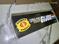 GI Joe Retro Collection – Cobra Night Attack 4-WD Stinger with Cobra Officer