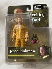 Mezco Toyz Breaking Bad Jesse Pinkman Yellow Hazmat Action Figure New Sealed