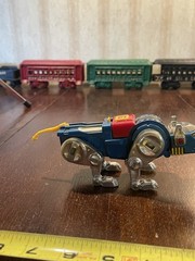 Vintage Bandai 1981 Voltron #4 Blue Lion Y&K Action Figure Die-cast GB-36 Japan