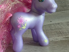 My Little Pony Ponies MLP G3 Petal Blossom Long Hair Daisy Cutie Mark b224b