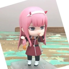 10cm Darling in the Zero Two Q Version Combat Uniform Anime Figure 3 Pack