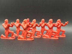 MPC Ring Hand Revolutionary War Soldiers Lot Of 14 Weapons Accessories Hong Kong