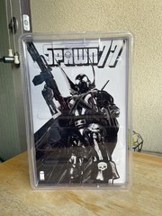 McFarlane Spawn 77 Digital Red Platinum Edition CHASE Black Suit Figure RARE New