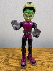 2003 Bandai Teen Titans Go Beast Boy Cheetah Shifting Figure 6” Loose