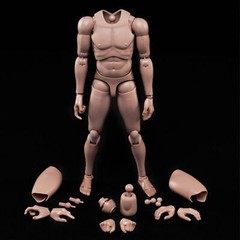 MX02-A 1:6 12inch Europe Skin Male Action Figure Body Flexible Soldier Body Toys