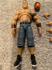 John Cena WWE Ultimate 5 Body w/ WrestleMania Elite 2026 Hat Sweat Bands RATTLES