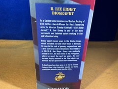 P13-67 GUNNERY SGT. R. LEE ERMEY TALKING ACTION FIGURE – AUTOGRAPHED / JSA CERT.
