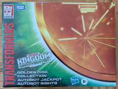 TRANSFORMERS WAR FOR CYBERTRON KINGDOM GOLDEN DISK COLLECTION JACKPOT SIGHTS NEW