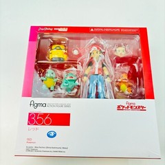 Max Factory figma Pokemon Red Trainer No.356 Pocket Monster Action Figure W/box