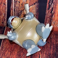 Pokemon Blastoise Feature Deluxe Action Figure Pearl 2019 Nintendo NO CANONS