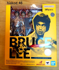 Bandai S.H.Figuarts Bruce Lee Figure LEGACY 50th Anniversary Ver. & Weapon Parts