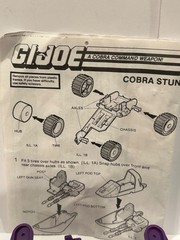 GI JOE ARAH 2004 Convention Exclusive Dreadnok Stun 100% W/Blueprints Nice Minty