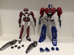 Yolopark Transformers One Optimus Prime Orion Pax Elita One AMK Model Kit