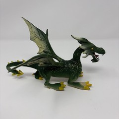 SDE Shantou – Dragon Lot Of 4 – PVC Red Green Yellow Adjustable Jaw
