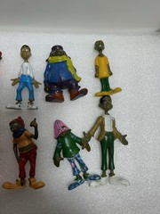 FAT ALBERT AND THE JUNKYARD GANG COSBY KIDS ACTION FIGURES. FULL SET OF 8