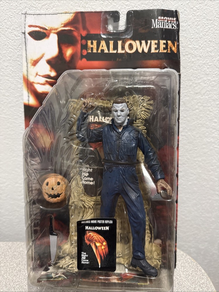 1999 McFarlane Toys Movie Maniacs Series 2 Halloween Michael Myers Figure #R21