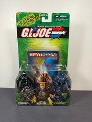 GI Joe VHS 3 Pack SNAKE EYES DUKE COBRA COMMANDER 3.75″ Action Figure Set 2003