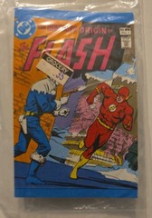 Complete Set 8 1981 Leaf DC Secret Origin Mini Comics 6 STILL SEALED WITH CANDY!