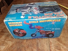 Vintage Batman Acrobat Cycle Motorcycle stunt Works